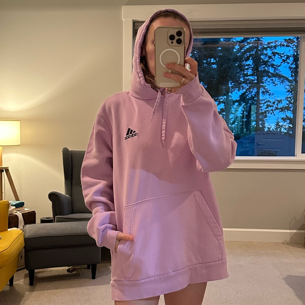 Adidas purple hoodie